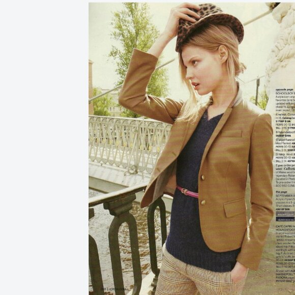 J.crew Albertus Swanepoel For 100% Wool Leopard Print Cloche Hat Fedora - Picture 12 of 12